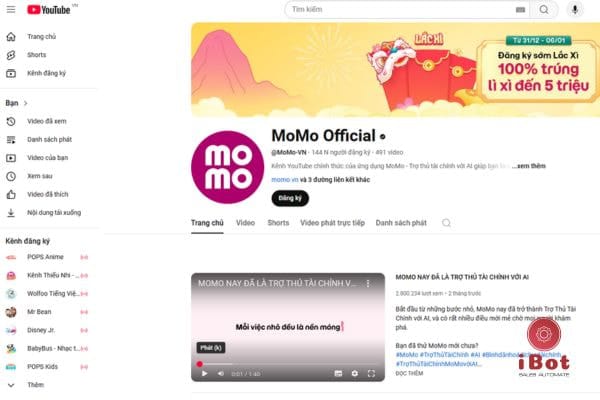 thiết kế logo YouTube 