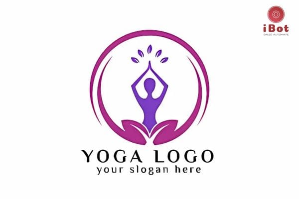 thiết kế logo yoga
