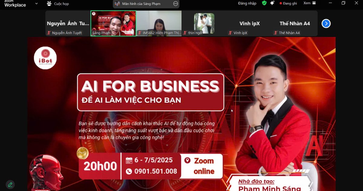 khoá học AI For Business