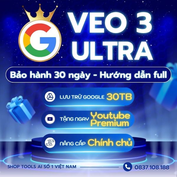 tài khoản google veo 3 ai